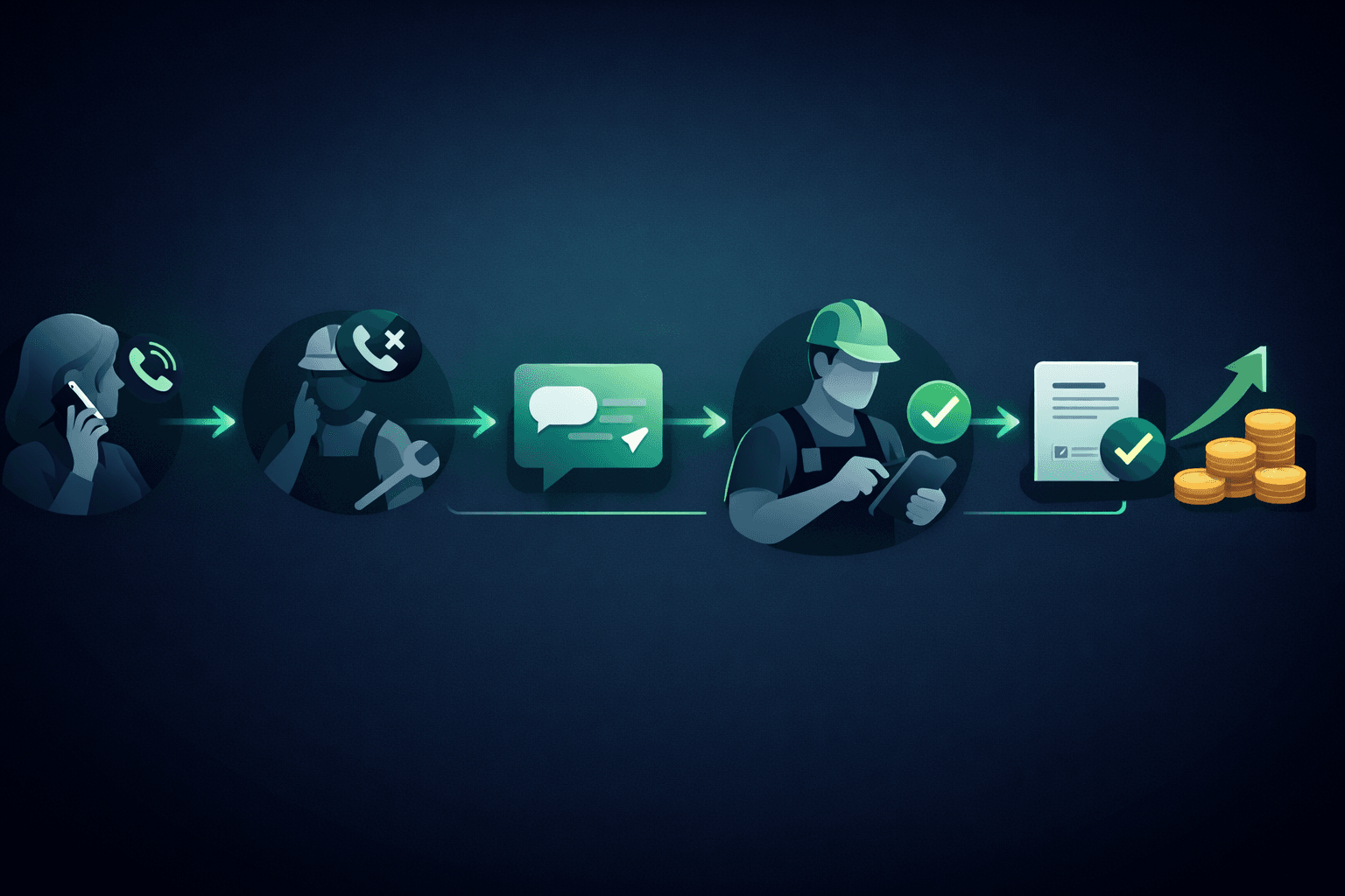 Autosvar SMS til håndværkere - sådan får du flere kunder uden at slippe værktøjet